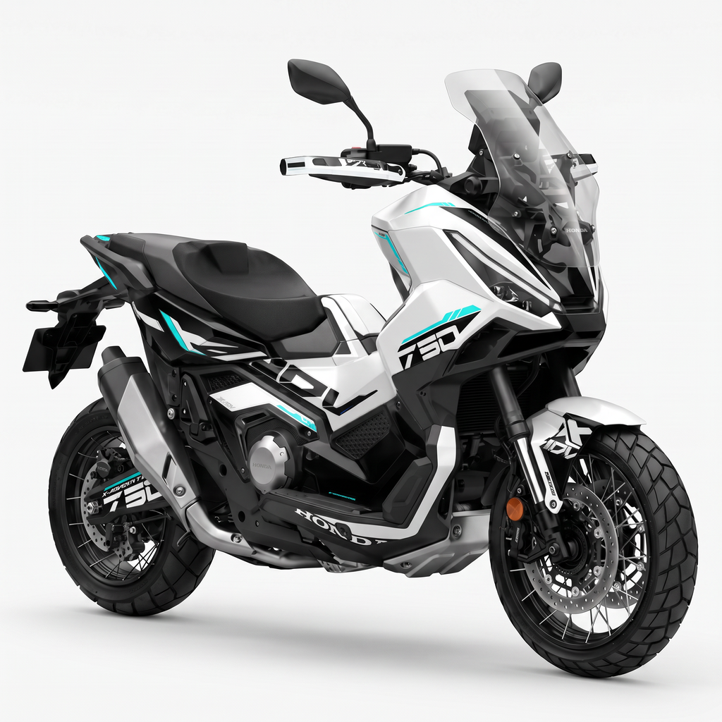 Kit adhesivos Honda X-ADV 750 - Arctic Racing Cyan