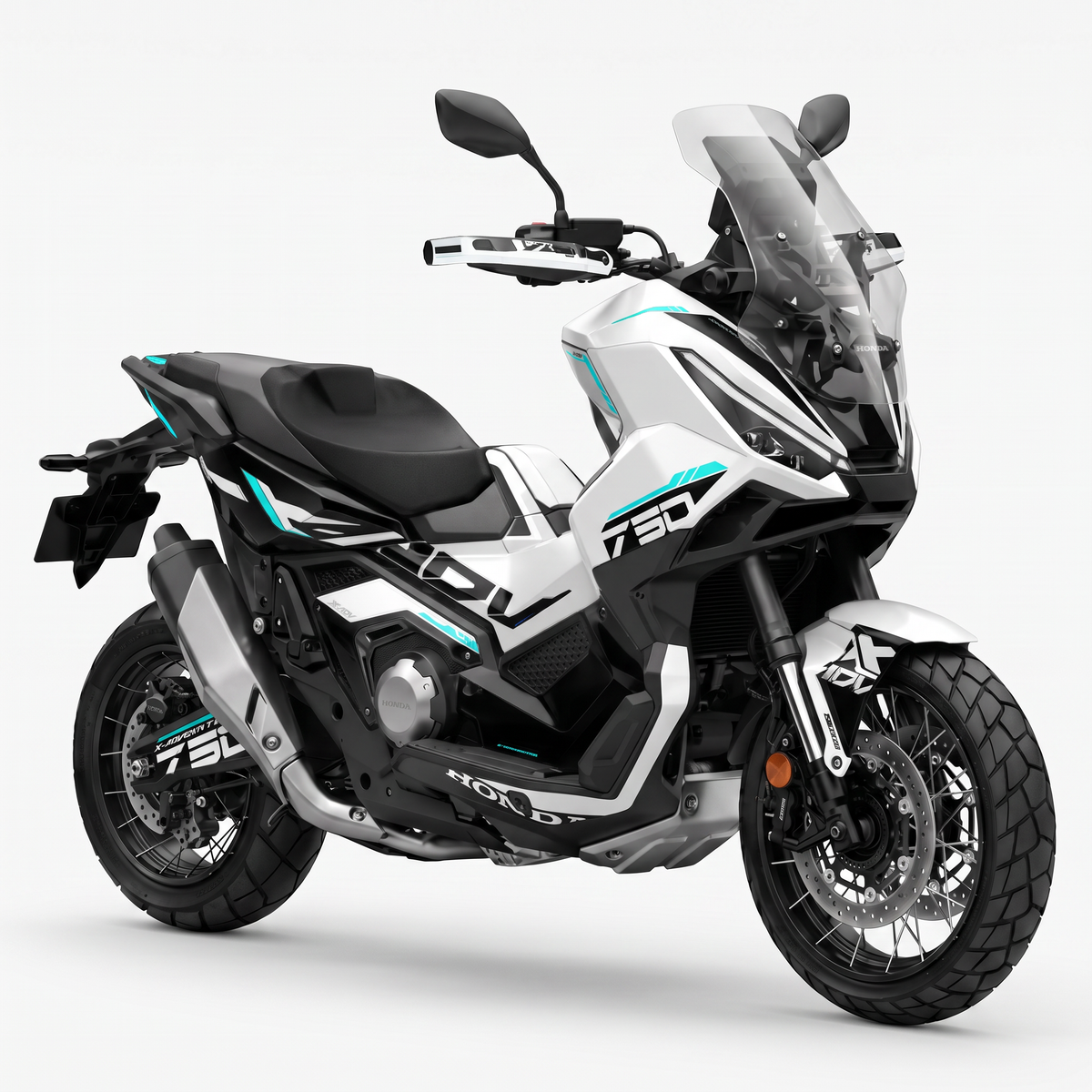 Kit adhesivos Honda X-ADV 750 - Arctic Racing Cyan