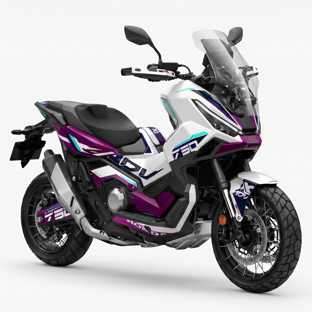Kit adhesivos Honda X-ADV 750 - Arctic Racing Purple