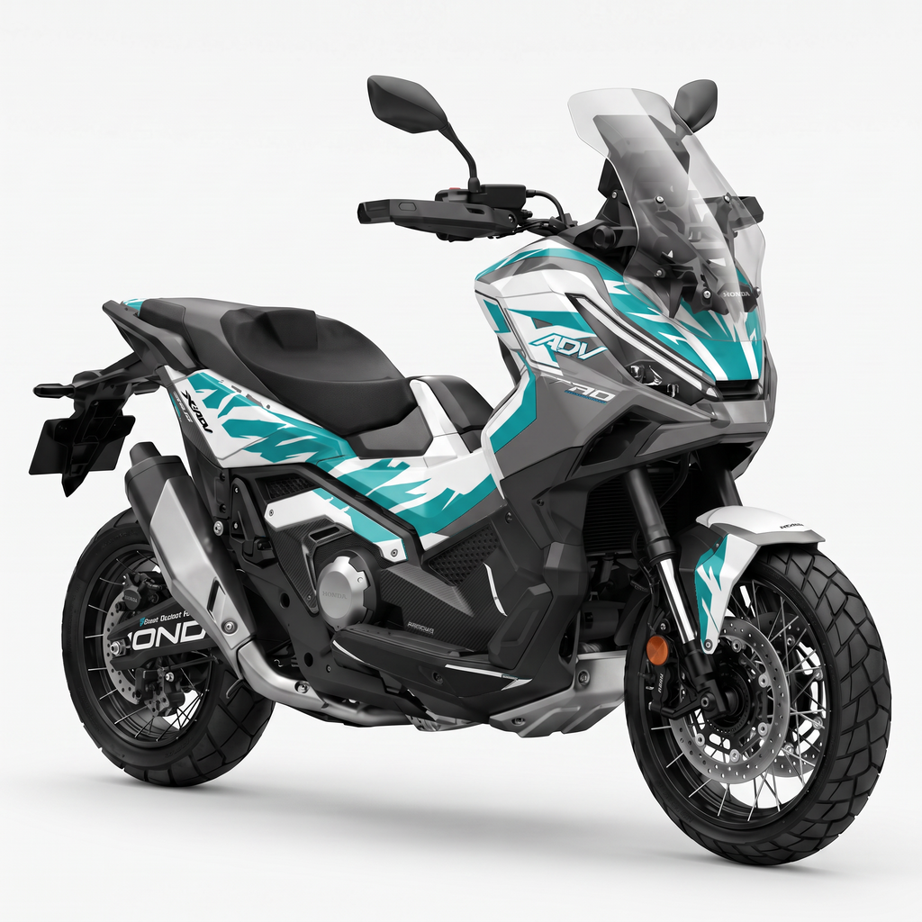 Kit adhesivos Honda X-ADV 750 - Fusion Cyan