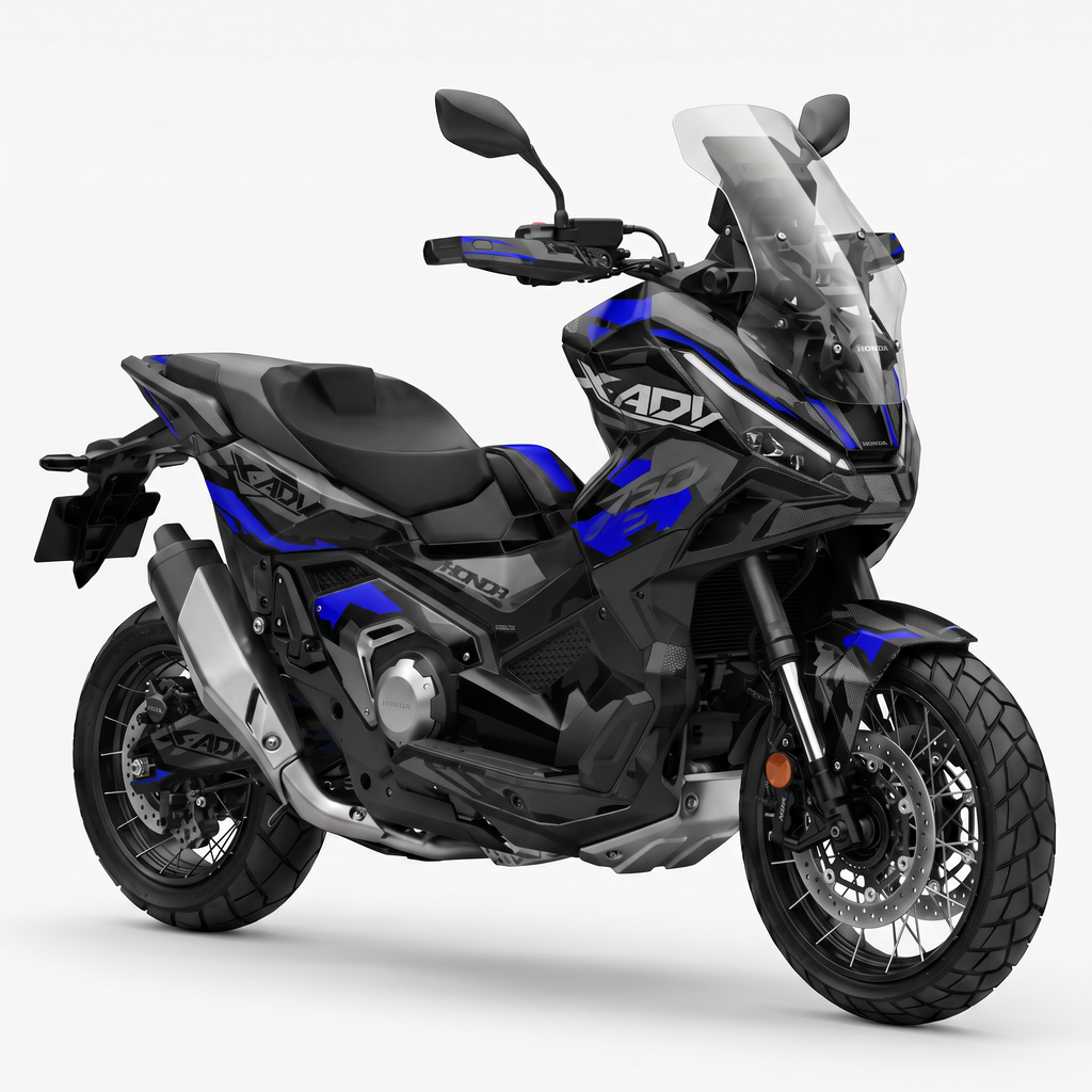 Kit adhesivos Honda X-ADV 750 - Geometric Blue