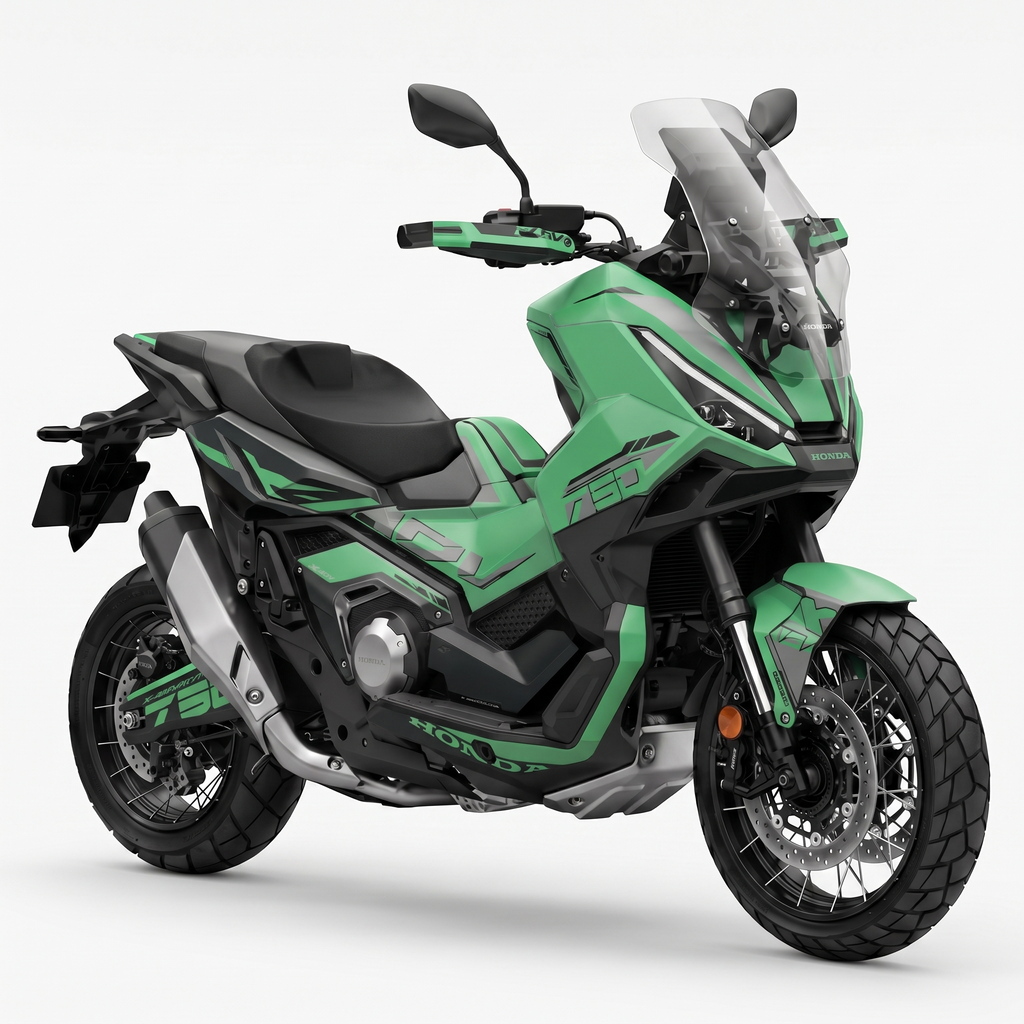 Kit adhesivos Honda X-ADV 750 - Titan Green