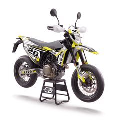 Husqvarna 701 Supermoto (2017-2025) Graphics Kit - Yellow and Grey