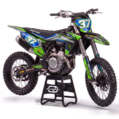 Kit De Adhesivos Kawasaki MX - Circuit Green