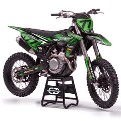 Kit De Adhesivos Kawasaki MX - Green Stripe