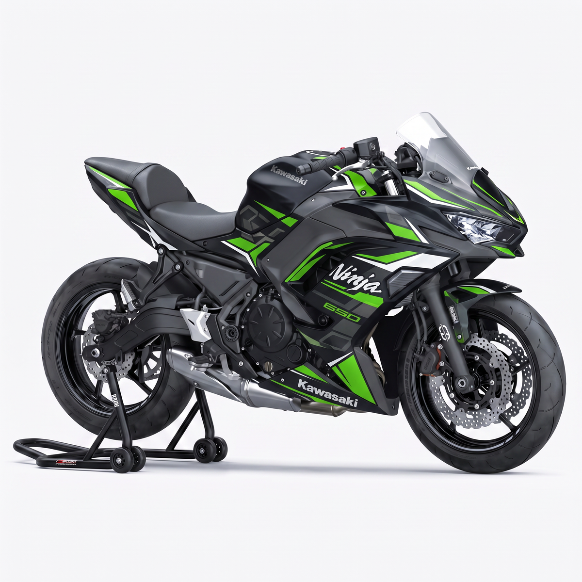Kit adhesivos Kawasaki Ninja 650 (2018-2026) - Racer Green