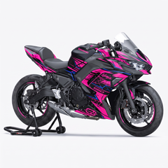 Kit Vinilos Kawasaki Ninja 650 (2017-2026) - Voltage Pink