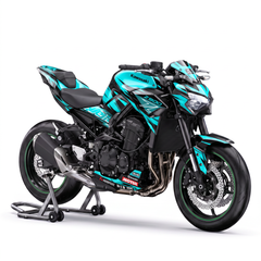 Kit Vinilos Kawasaki Z900 (2017-2026) - Aqua Storm