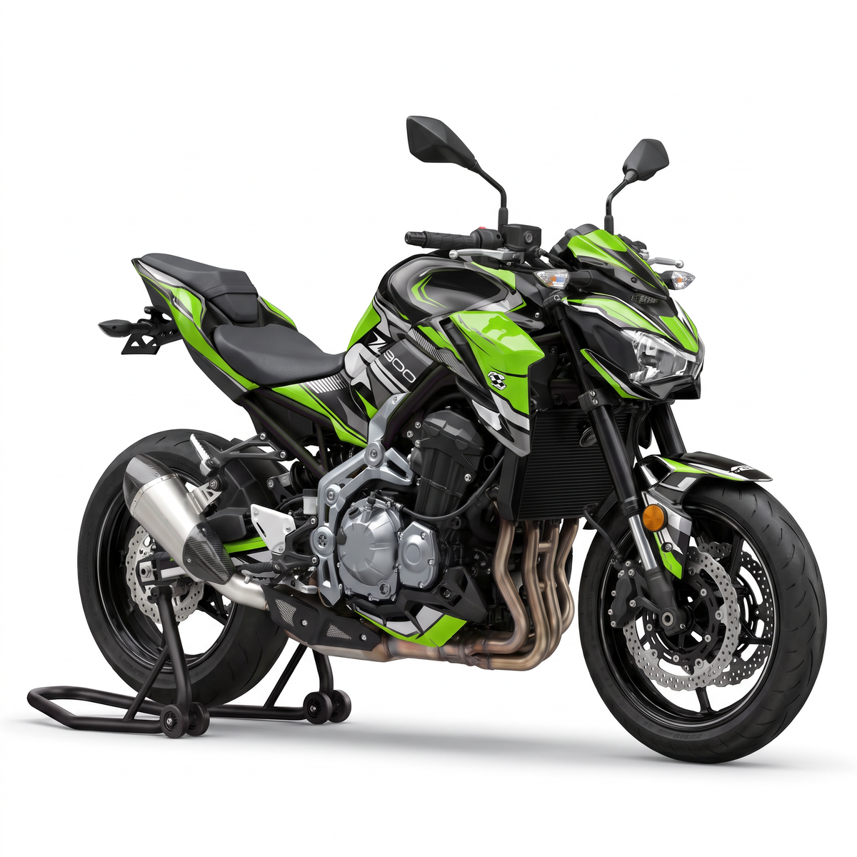 Kit Vinilos Kawasaki Z900 (2017-2026) - Racing Green