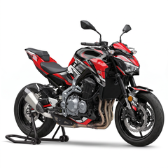 Kawasaki Z900 (2017-2026) Graphics Kit - Racing Red