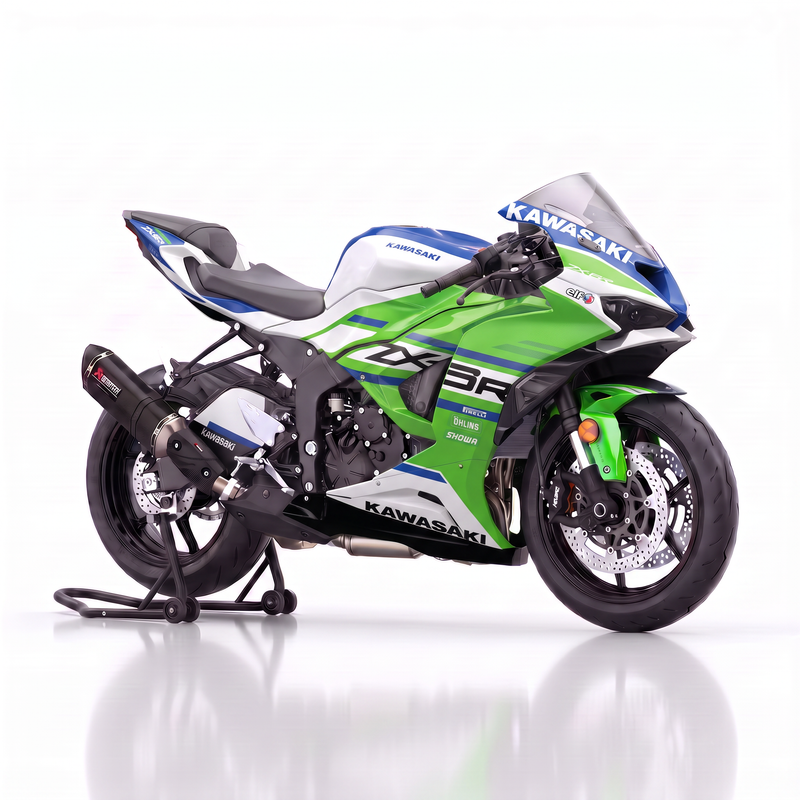 Kawasaki ZX-6R (2007-2026) Graphics Kit - Shadow Green Anniversary