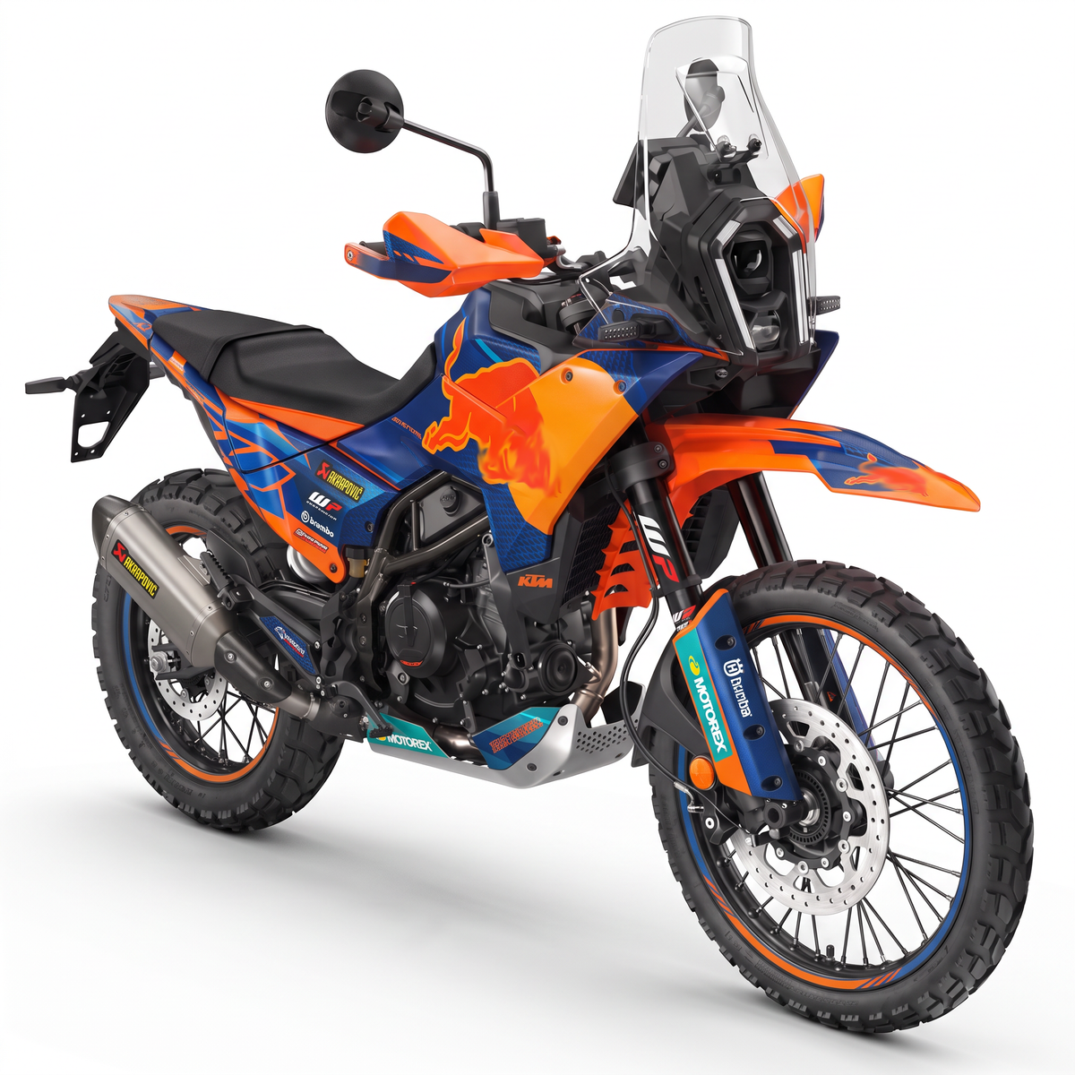 Kit adhesivos KTM 390 Adventure X (2025-2026) - Blue Bull