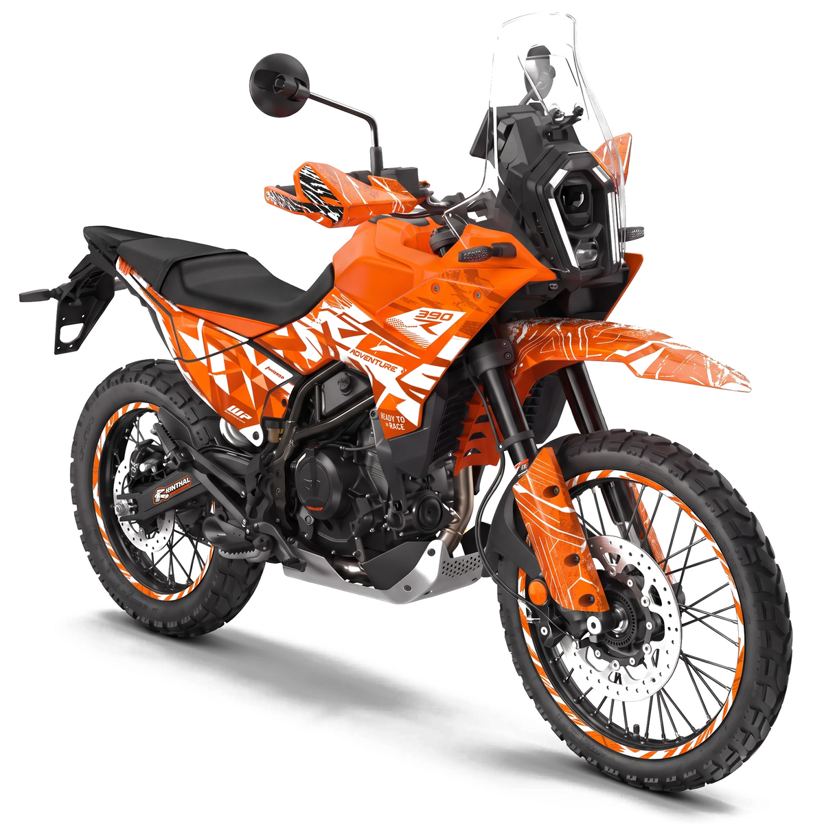 Kit adhesivos KTM 390 Adventure X (2025-2026) - Shatter Orange