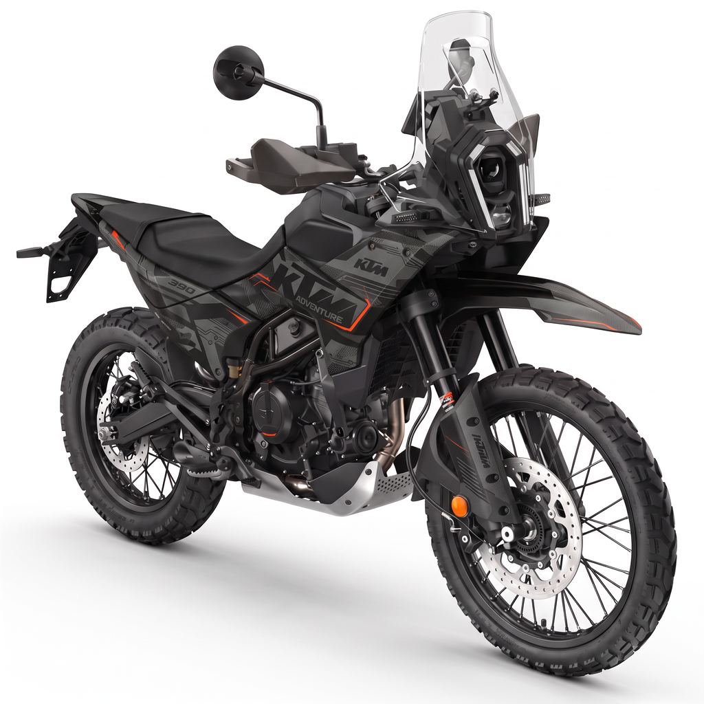 Kit adhesivos KTM 390 Adventure X (2025-2026) - Stealth Camo