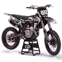 KTM MX Decal Kit - Mono Black