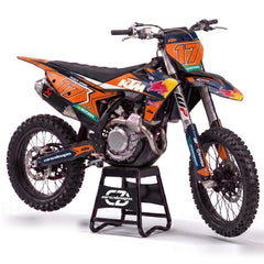 KTM MX Decal Kit - Orange Sprint