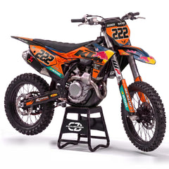 KTM MX Decal Kit - Teal Orange