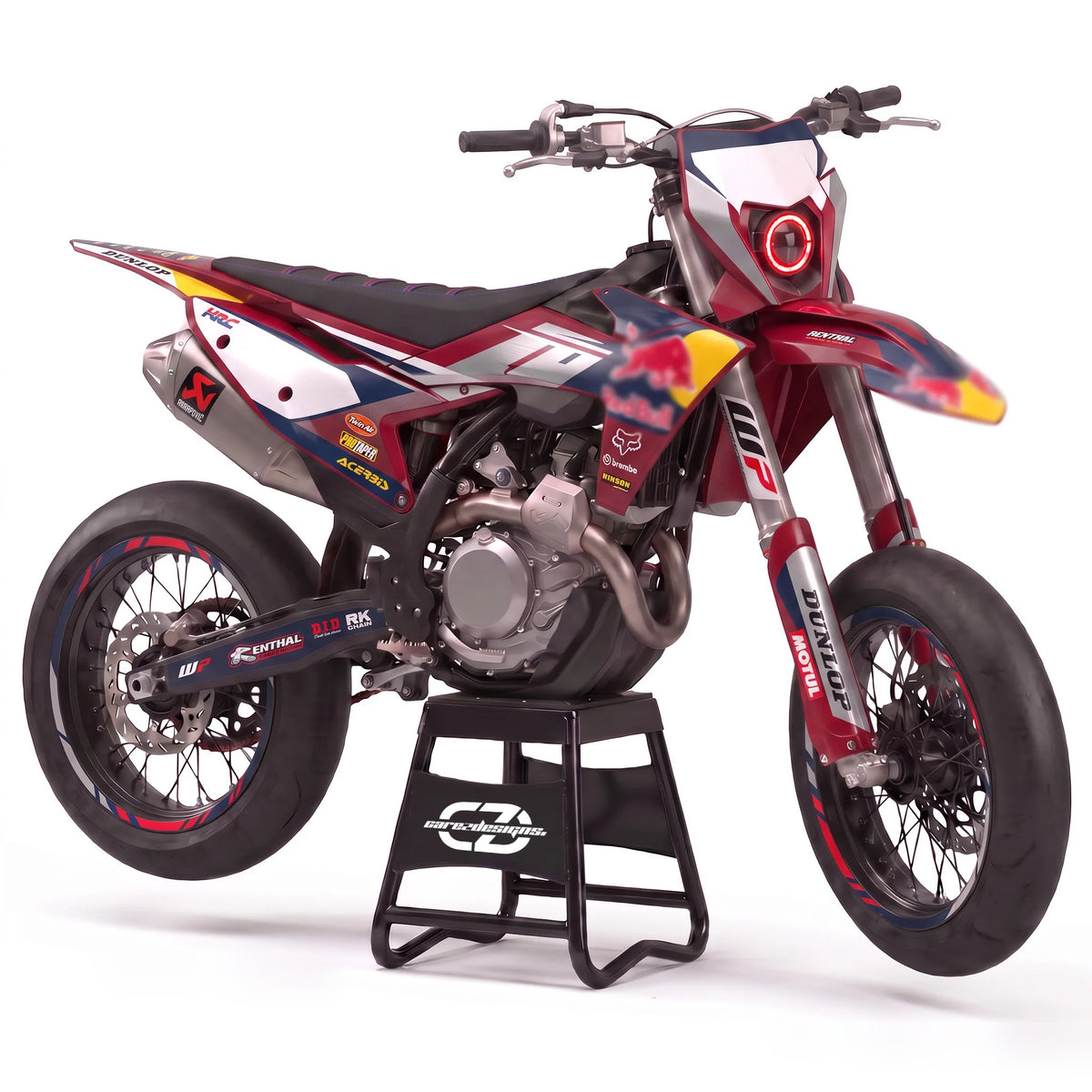 Kit adhesivos motocross diseño Fury