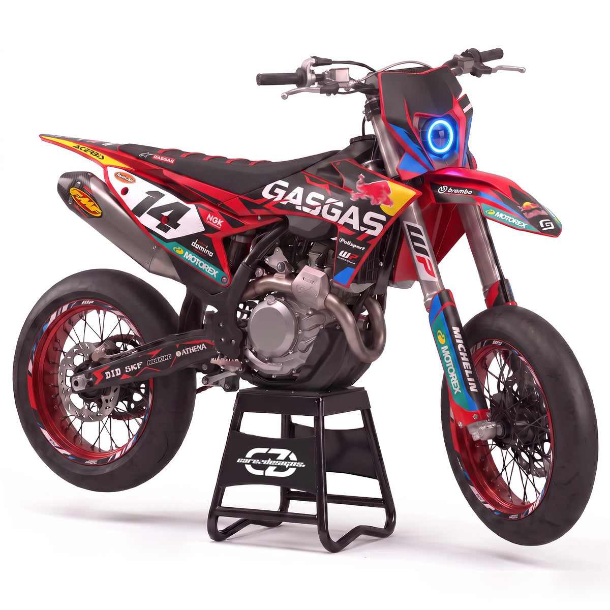 Kit adhesivos motocross GasGas - Line