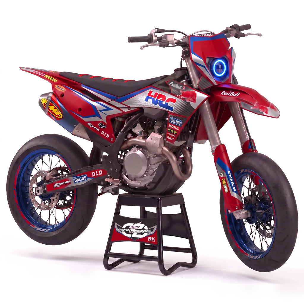Kit adhesivos motocross Honda - HRC