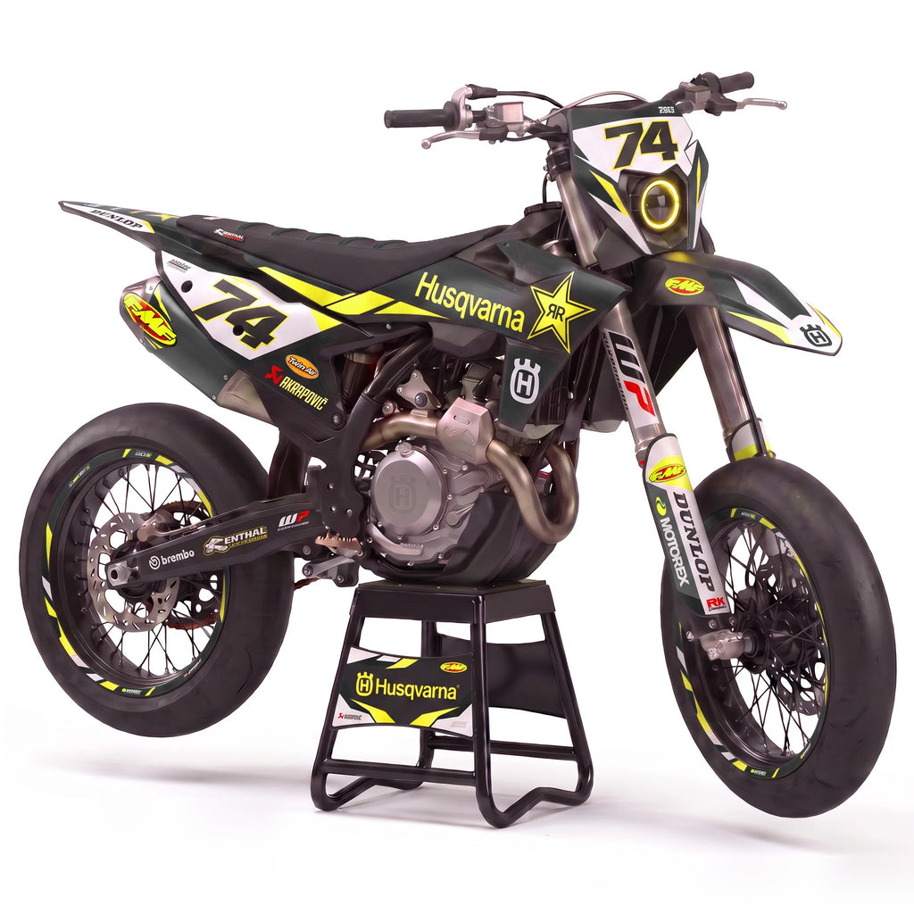 Kit adhesivos motocross Husqvarna - Energy Black