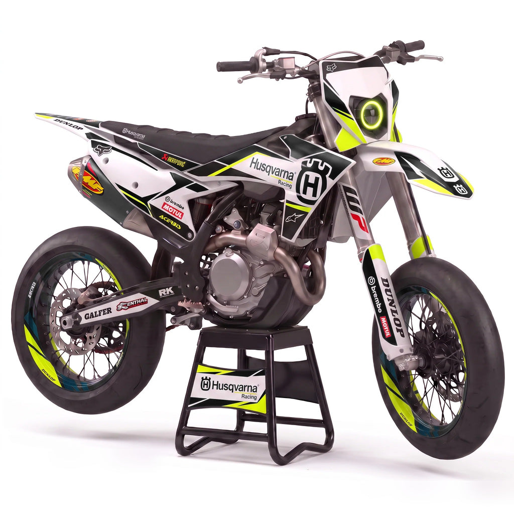 Kit adhesivos motocross Husqvarna - Factory Black