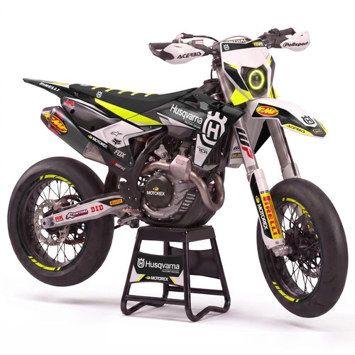 Kit adhesivos motocross Husqvarna - Pure Black