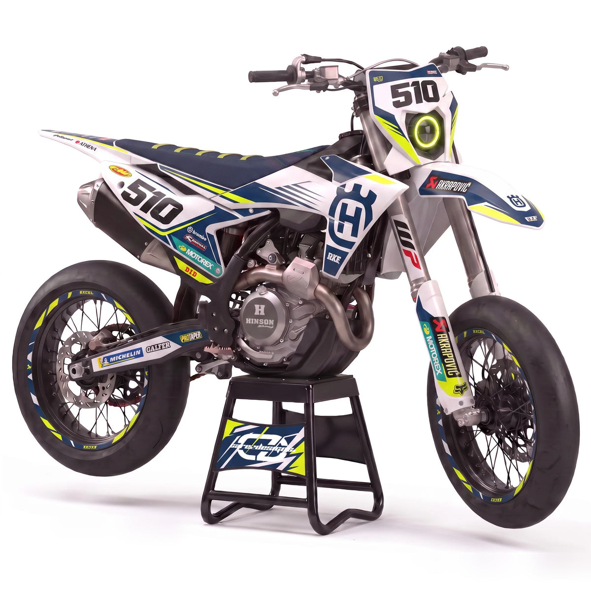 Kit adhesivos motocross Husqvarna - Race