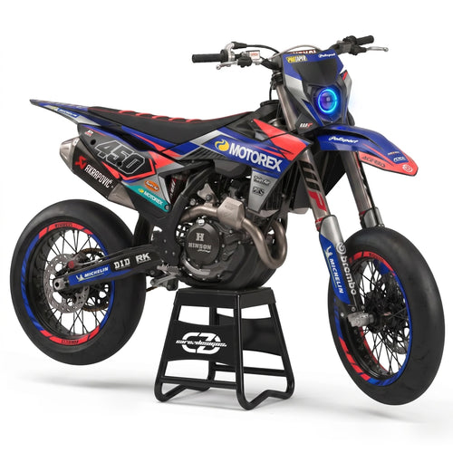Kit adhesivos motocross diseño Impulse