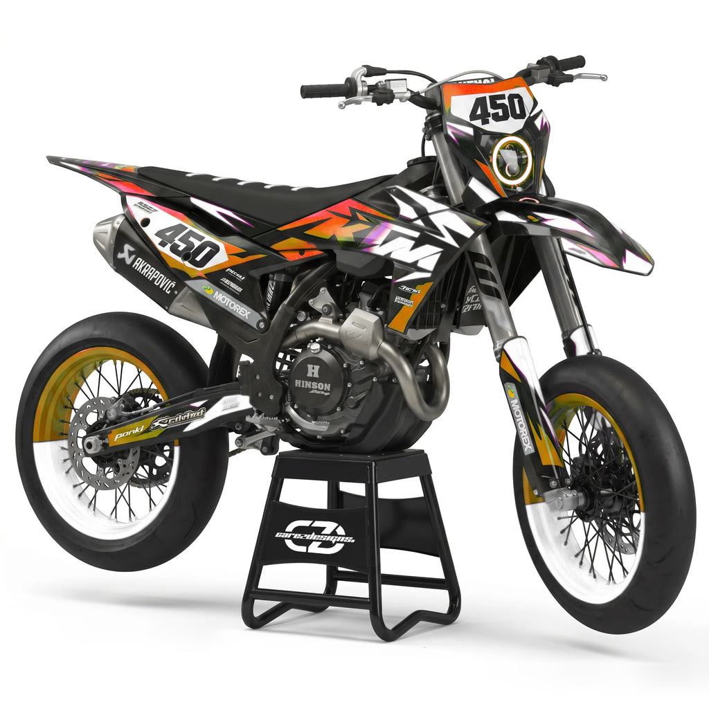 Kit adhesivos motocross KTM - Nova Orange