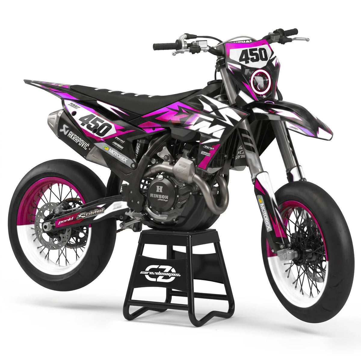 Kit adhesivos motocross KTM - Nova Pink