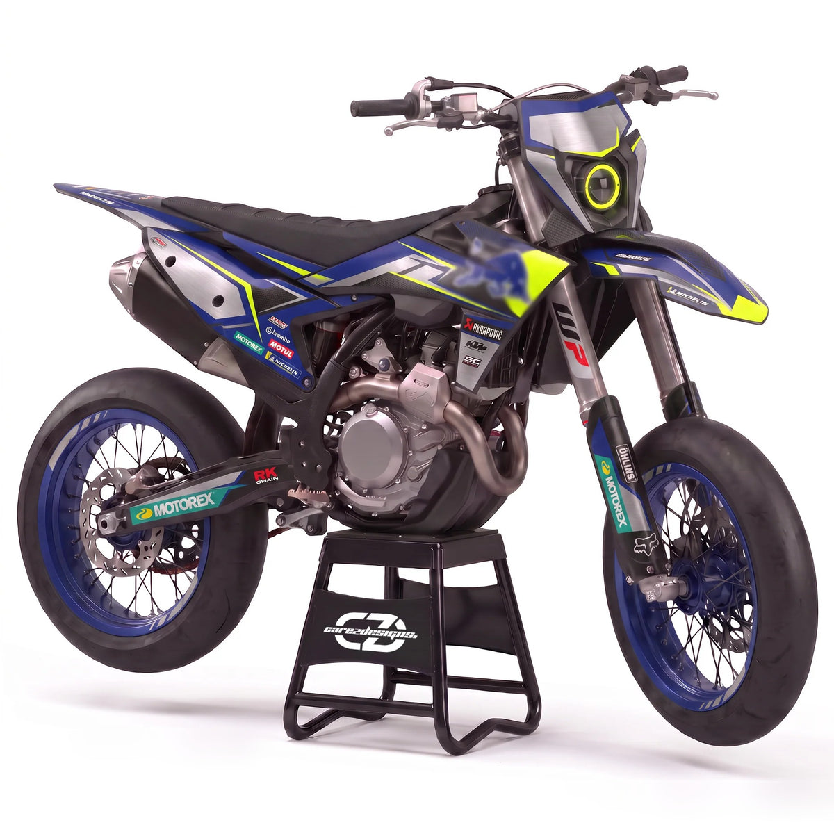 Kit adhesivos motocross diseño Nube