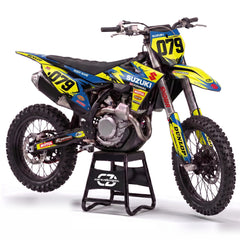 Kit De Adhesivos Suzuki - Racing Yellow