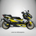 Kit Adhesivos Yamaha Tmax (All Models) GYTR Amarillo y negro