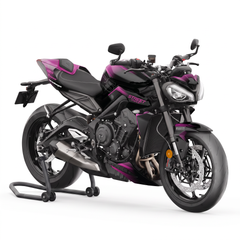 Triumph Street Triple 765 RS (2023-2026) Graphics Kit - Fury Pink