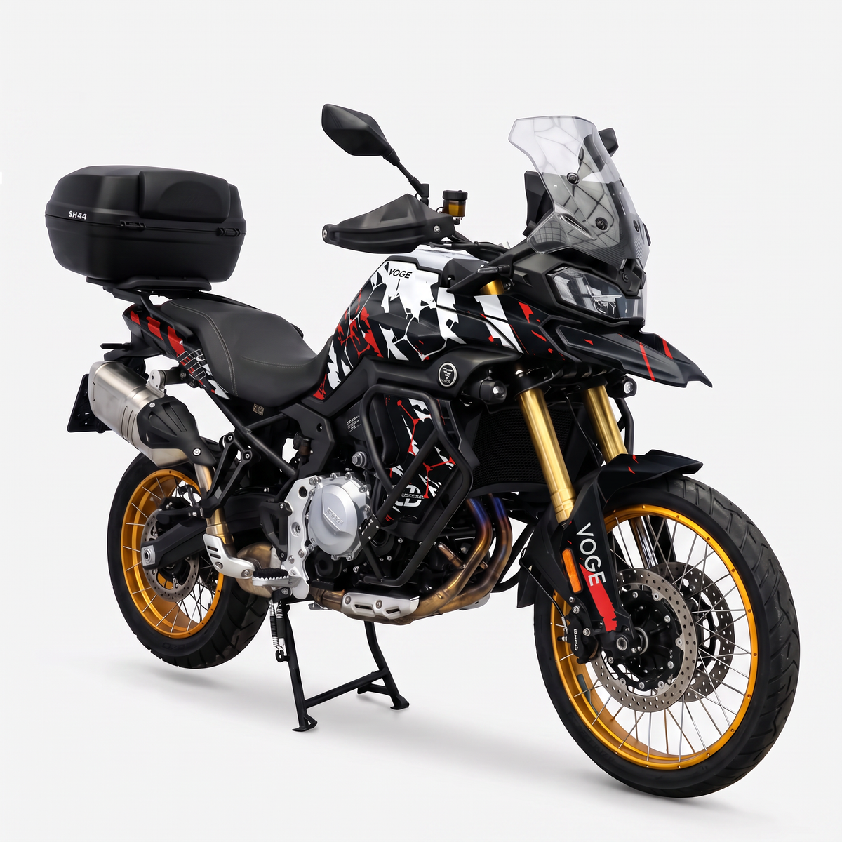 Kit adhesivos Voge 900 DSX (2024-2026) - Hexagon Red