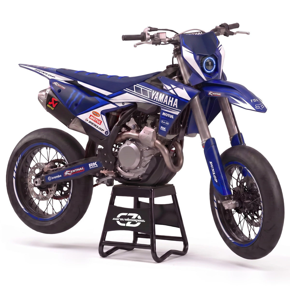 Kit adhesivos motocross Yamaha - Factory