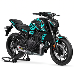 Yamaha MT-07 (2014-2026) Graphics Kit - Arrow Teal