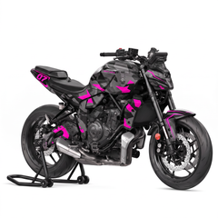Kit Vinilos Yamaha MT-07 (2014-2026) - Camo Pink