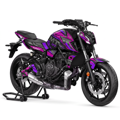 Yamaha MT-07 (2014-2026) Graphics Kit - Fast Purple
