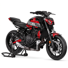 Yamaha MT-07 (2014-2026) Graphics Kit - Legend Red