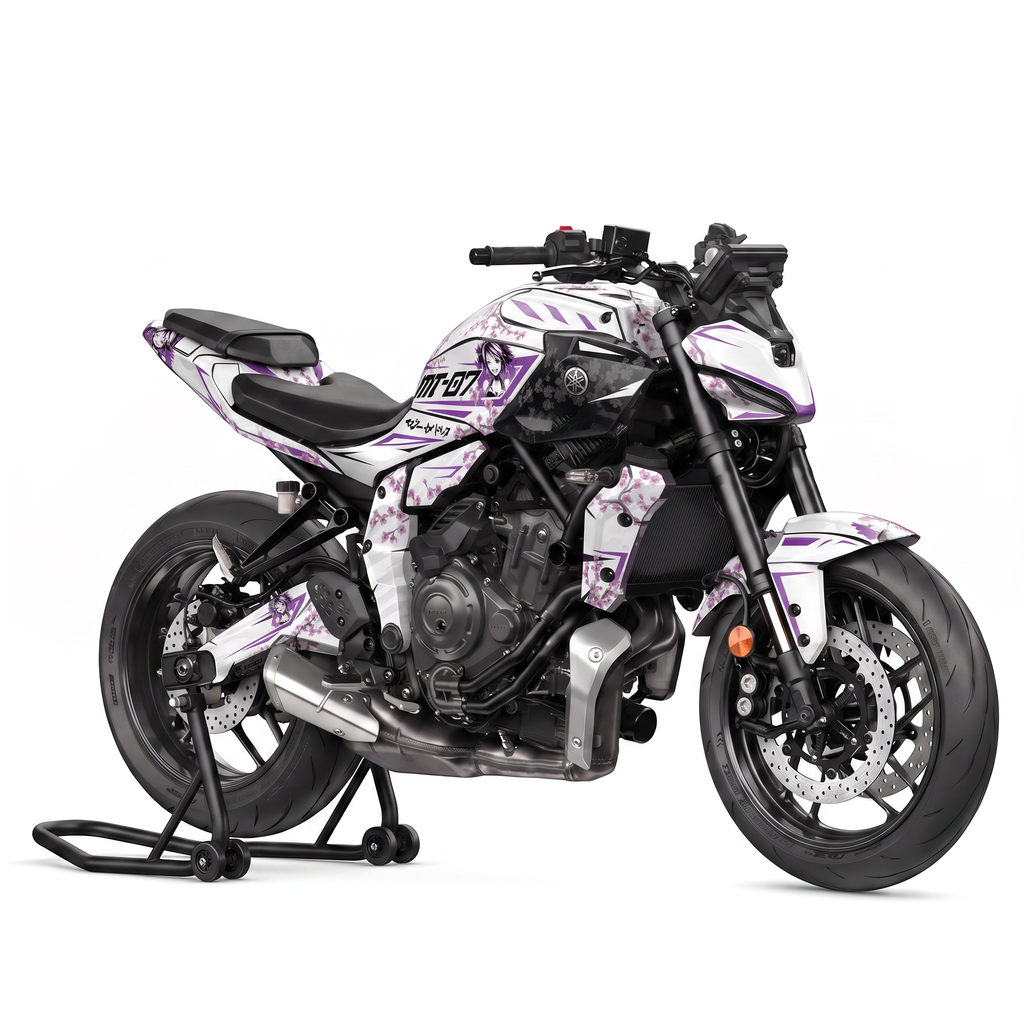 Kit adhesivos Yamaha MT-07 - Sakura Purple
