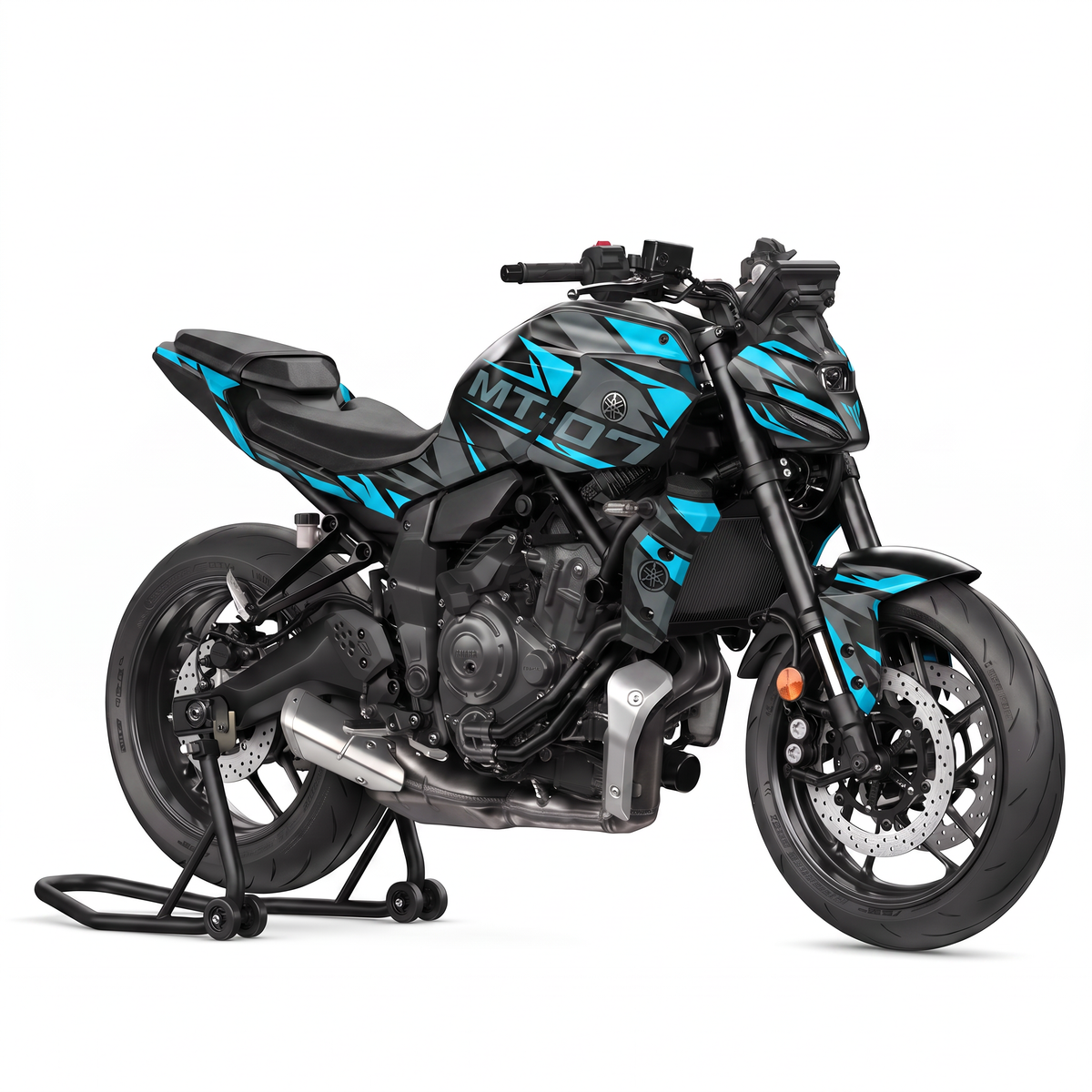 Kit adhesivos Yamaha MT-07 - Shard Cyan