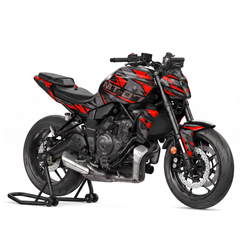 Yamaha MT-07 (2014-2026) Graphics Kit - Shard Red