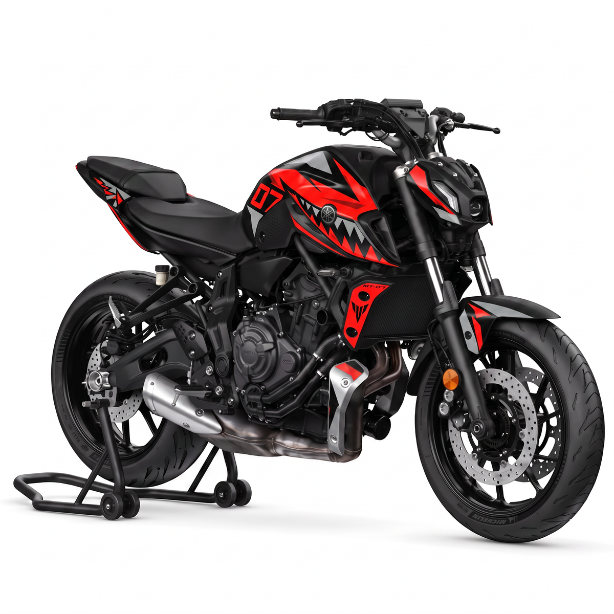 Kit adhesivos Yamaha MT-07 - Shark Red
