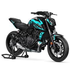 Kit Vinilos Yamaha MT-07 (2014-2026) - Shark Teal