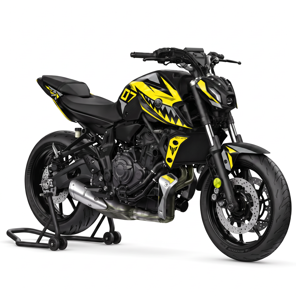 Kit adhesivos Yamaha MT-07 - Shark Yellow