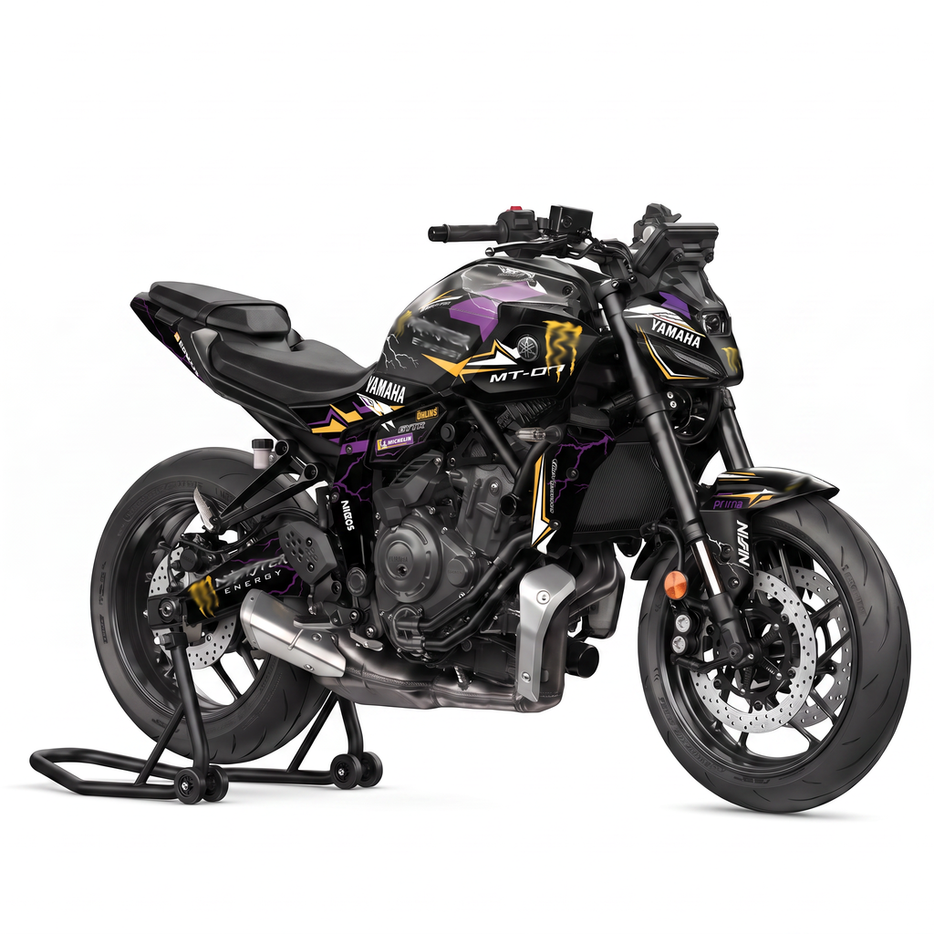 Kit adhesivos Yamaha MT-07 - Yellow Edition