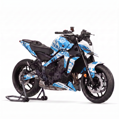 Yamaha MT-09 & SP (2013-2026) Graphics Kit - Porcelain Blue