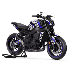 Yamaha MT-09 & SP (2021-2023) Graphics Kit - Rebel Blue
